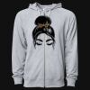 Icon Unisex Lightweight Loopback Terry Full-Zip Hooded Sweatshirt Thumbnail