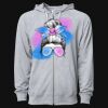 Icon Unisex Lightweight Loopback Terry Full-Zip Hooded Sweatshirt Thumbnail