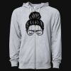 Icon Unisex Lightweight Loopback Terry Full-Zip Hooded Sweatshirt Thumbnail