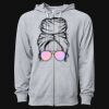 Icon Unisex Lightweight Loopback Terry Full-Zip Hooded Sweatshirt Thumbnail