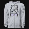 Icon Unisex Lightweight Loopback Terry Full-Zip Hooded Sweatshirt Thumbnail