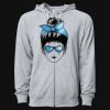 Icon Unisex Lightweight Loopback Terry Full-Zip Hooded Sweatshirt Thumbnail