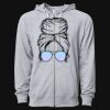 Icon Unisex Lightweight Loopback Terry Full-Zip Hooded Sweatshirt Thumbnail
