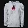 Icon Unisex Lightweight Loopback Terry Full-Zip Hooded Sweatshirt Thumbnail