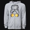 Icon Unisex Lightweight Loopback Terry Full-Zip Hooded Sweatshirt Thumbnail