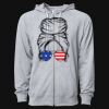 Icon Unisex Lightweight Loopback Terry Full-Zip Hooded Sweatshirt Thumbnail