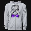 Icon Unisex Lightweight Loopback Terry Full-Zip Hooded Sweatshirt Thumbnail