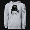 Icon Unisex Lightweight Loopback Terry Full-Zip Hooded Sweatshirt Thumbnail