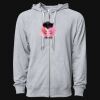 Icon Unisex Lightweight Loopback Terry Full-Zip Hooded Sweatshirt Thumbnail