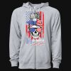 Icon Unisex Lightweight Loopback Terry Full-Zip Hooded Sweatshirt Thumbnail