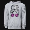 Icon Unisex Lightweight Loopback Terry Full-Zip Hooded Sweatshirt Thumbnail