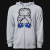 Icon Unisex Lightweight Loopback Terry Full-Zip Hooded Sweatshirt Thumbnail