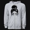 Icon Unisex Lightweight Loopback Terry Full-Zip Hooded Sweatshirt Thumbnail
