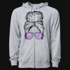 Icon Unisex Lightweight Loopback Terry Full-Zip Hooded Sweatshirt Thumbnail