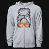 Icon Unisex Lightweight Loopback Terry Full-Zip Hooded Sweatshirt Thumbnail