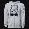 Icon Unisex Lightweight Loopback Terry Full-Zip Hooded Sweatshirt Thumbnail