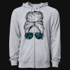 Icon Unisex Lightweight Loopback Terry Full-Zip Hooded Sweatshirt Thumbnail