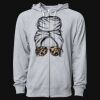 Icon Unisex Lightweight Loopback Terry Full-Zip Hooded Sweatshirt Thumbnail