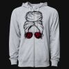 Icon Unisex Lightweight Loopback Terry Full-Zip Hooded Sweatshirt Thumbnail
