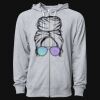 Icon Unisex Lightweight Loopback Terry Full-Zip Hooded Sweatshirt Thumbnail