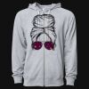 Icon Unisex Lightweight Loopback Terry Full-Zip Hooded Sweatshirt Thumbnail