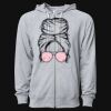 Icon Unisex Lightweight Loopback Terry Full-Zip Hooded Sweatshirt Thumbnail