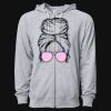 Icon Unisex Lightweight Loopback Terry Full-Zip Hooded Sweatshirt Thumbnail