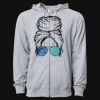 Icon Unisex Lightweight Loopback Terry Full-Zip Hooded Sweatshirt Thumbnail