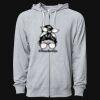 Icon Unisex Lightweight Loopback Terry Full-Zip Hooded Sweatshirt Thumbnail