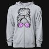 Icon Unisex Lightweight Loopback Terry Full-Zip Hooded Sweatshirt Thumbnail