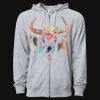 Icon Unisex Lightweight Loopback Terry Full-Zip Hooded Sweatshirt Thumbnail