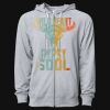 Icon Unisex Lightweight Loopback Terry Full-Zip Hooded Sweatshirt Thumbnail