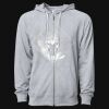 Icon Unisex Lightweight Loopback Terry Full-Zip Hooded Sweatshirt Thumbnail