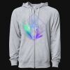 Icon Unisex Lightweight Loopback Terry Full-Zip Hooded Sweatshirt Thumbnail
