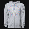 Icon Unisex Lightweight Loopback Terry Full-Zip Hooded Sweatshirt Thumbnail