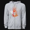 Icon Unisex Lightweight Loopback Terry Full-Zip Hooded Sweatshirt Thumbnail