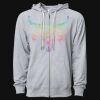 Icon Unisex Lightweight Loopback Terry Full-Zip Hooded Sweatshirt Thumbnail