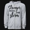 Icon Unisex Lightweight Loopback Terry Full-Zip Hooded Sweatshirt Thumbnail