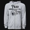 Icon Unisex Lightweight Loopback Terry Full-Zip Hooded Sweatshirt Thumbnail