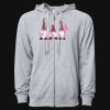 Icon Unisex Lightweight Loopback Terry Full-Zip Hooded Sweatshirt Thumbnail