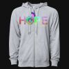 Icon Unisex Lightweight Loopback Terry Full-Zip Hooded Sweatshirt Thumbnail