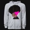 Icon Unisex Lightweight Loopback Terry Full-Zip Hooded Sweatshirt Thumbnail