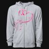 Icon Unisex Lightweight Loopback Terry Full-Zip Hooded Sweatshirt Thumbnail