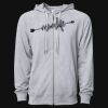 Icon Unisex Lightweight Loopback Terry Full-Zip Hooded Sweatshirt Thumbnail