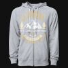 Icon Unisex Lightweight Loopback Terry Full-Zip Hooded Sweatshirt Thumbnail