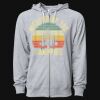 Icon Unisex Lightweight Loopback Terry Full-Zip Hooded Sweatshirt Thumbnail