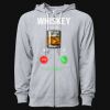 Icon Unisex Lightweight Loopback Terry Full-Zip Hooded Sweatshirt Thumbnail