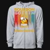 Icon Unisex Lightweight Loopback Terry Full-Zip Hooded Sweatshirt Thumbnail