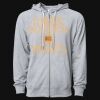 Icon Unisex Lightweight Loopback Terry Full-Zip Hooded Sweatshirt Thumbnail