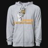 Icon Unisex Lightweight Loopback Terry Full-Zip Hooded Sweatshirt Thumbnail